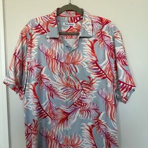 Tommy Bahama Men's Silk Shirt Size Large